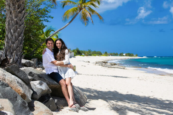 baie longue is nice beach in sint maarten for family, couple, fashion photoshoot with alexandre julien . sxmdigitalmedia