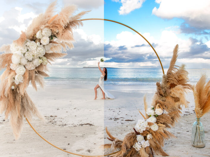 True color VS Light & Airy editing style
