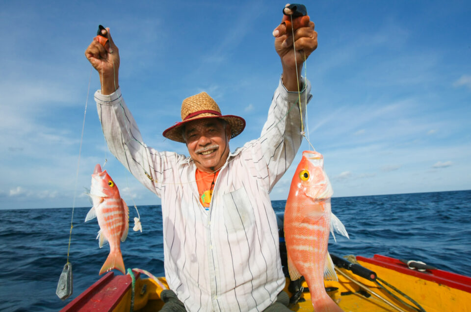 old fisherman from Aruba